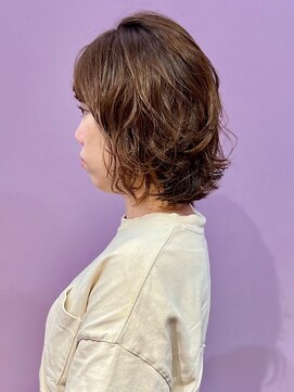 レジュール Rejouir 大人かわいいゆるふわウェーブ/くすみベージュ