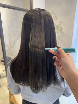 エイト ヘアサロン 渋谷本店(EIGHT) 艶髪オリーブカラー