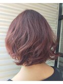 ナチュラルレッドブラウンブリーチなし【春風】