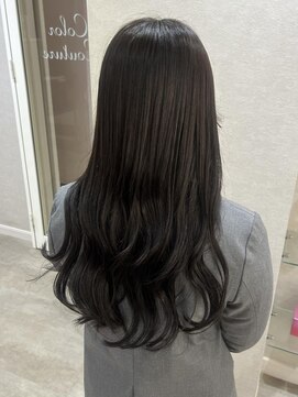 カラークチュール(Color Couture) ワイドバング/イメチェン/外ハネボブ/ネイビー/グレージュ