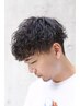 【人気No2】カット＋波巻きパーマ[堺筋本町/MEN’S/メンズ]