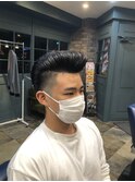 刈り上げリーゼント風