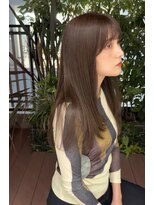 ジーナ 福岡天神(Zina) ミディアムヘア/暗めカラー/デザインカラー/髪質改善