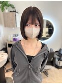 あご下2cm丸みボブ 梅田