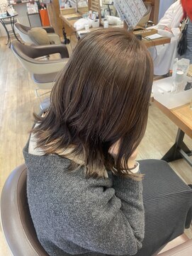 ローグ(Logue) ブラウンベージュ韓国ボブ