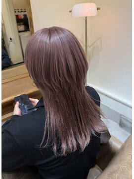 アンククラシックヘアー(ank classic hair) 《ウルフ×ピンクベージュ》