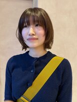 オン キャナルシティ博多前店(on)&nbsp;【晴音】レイヤーボブ/顔まわりレイヤー/20代