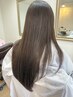 ふわりカット＋縮毛矯正酸性ストレート＋うるトリートメント　￥23000→￥21000