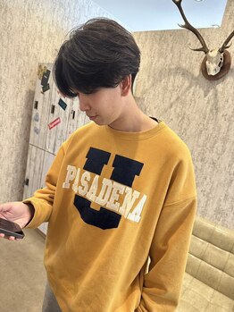 シンバ(Simba)の写真/メンズのスペシャリストが創るお洒落なパーマスタイルでモテ髪に!再現性高く朝のセットも楽【宇都宮】