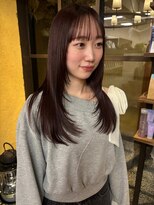 ゼロヘアー ガーデン(zero hair GARDEN)&nbsp;顔周りレイヤー