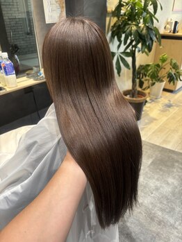 ルポ(repos)の写真/酸性ストレート（ブリーチ毛）可　ダメージレベルでお断りする場合もございます。