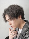 メンズパーマツイストスパイラルパーマ波巻きパーマツイスパ