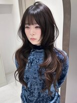 サンドイエナ 横浜店(sand yena)&nbsp;ロングレイヤー×ハッシュカット