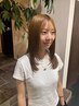【力丸指名】肩下ミディアム～ロング限定メンテカット＋透明感カラー＋艶TR 