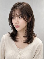 フォト イケブクロ(foto IKEBUKURO)&nbsp;結べるミディアムレイヤー/イメチェン/顔まわりカット/池袋