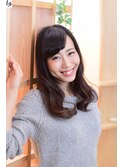 超!簡単大人の暗髪スタイル