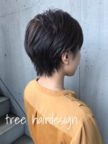 美容室 ツリー(Tree)&nbsp;ノンブローでおさまる大人ショート『Tree hairsalon 』本厚木