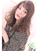 アヴァンス なかもず店(AVANCE.)&nbsp;ロブ×シースルーカラー×シースルーバング×ボブ