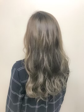 オーシャン 宇都宮店(Ocean) 透け感×アッシュベージュ