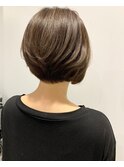 20代30代ナチュラルくびれボブ肩ラインモテ髪