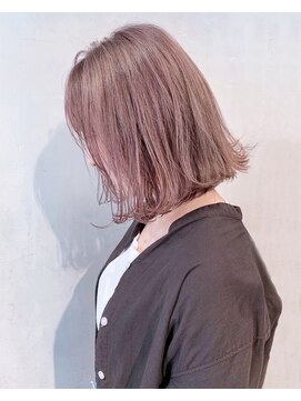 アイティー バイ アルバム 浦和店(IT by ALBUM) ピンクベージュ_オリーブカラーハイライトカラー_ba243281