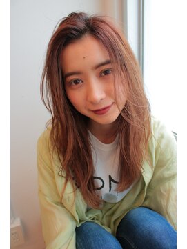 アグ ヘアー マロン梅田3号店(Agu hair marron) ヘルシーなきれいめ無造作ロング