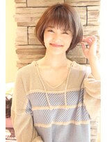 レウナ 外苑前(Reuna)&nbsp;【30代40代50代】毛流れ綺麗なひし形ショート　ショーボブ