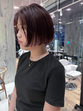 ブローチ 表参道(broocH) ボブ/大人ボブ/ RED