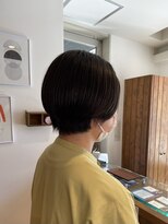 エクリ 麻布十番(equri)&nbsp;丸みショート　20代30代40代　ダークグレイ