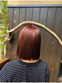 切りっぱなしボブ