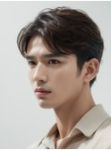 韓国センターパートウルフカットニュアンスパーマカルマパーマ