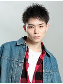 アップバングショート