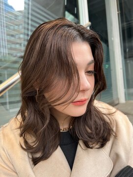 ジーナ 渋谷本店(Zina) 髪質改善＊透明感オリーブベージュ＊美髪【Zina宮益坂】