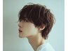 【メンズ限定】デザインカット+パーマ+＋スパ付き＋眉カット￥13,500