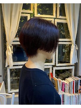 チクロ(ticro) 【チクロ】マッシュショート/チョコレートブラウン