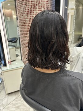 アピッシュ ギンザ(apish ginza) ボブパーマ/プードルパーマ/コテ巻き風パーマ/結べるボブ