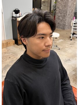 ショートオンリーサロントス(short only salon TOSS) ナチュラル毛流れセンタ-パ-ト