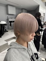 ヴァイス 新宿店(VAICE)&nbsp;ミルクティーベージュ/メンズカット/ケアブリーチ