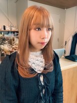 エルム 原宿 表参道(yelm)&nbsp;ブリーチで作るミルクティーベージュ