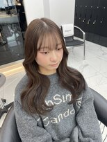 ラピス 渋谷本店(Lapis)&nbsp;アッシュブラウン/くびれ巻き