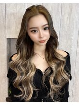 ネクサス 心斎橋(Nexus) Nexus心斎橋/メルティカラーフェミニンロング似合わせカット着物