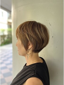 シュク 高円寺(SYUK) ハイライトカラー/ショートボブ/SYUK高円寺【青木】