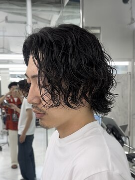 メンズヘアセンス 渋谷(MEN'S HAIR SENSE) スパイラルパーマ/サーフカール/波打ちパーマ