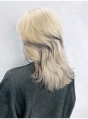 くびれヘアウルフレイヤーロング顔周りレイヤー_ba550501