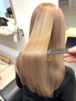 トト 船橋店(toto.)&nbsp;☆ハイライトダブルシアーカラーカールセミディ姫カット［船橋]