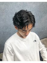 クレオ 福大通り店(CREO)&nbsp;黒髪×センターパート