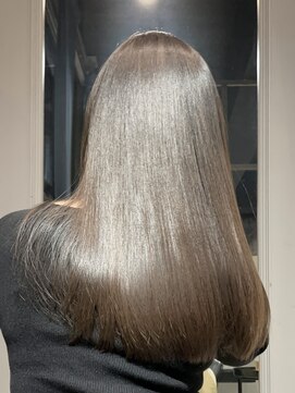 ディプティモイラ(dipty MOILA) フェミニンロング 髪質改善 ストレート 縮毛矯正