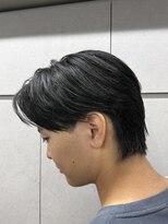 ニコ トウキョウ ロジック(nico TOKYO Logic)&nbsp;メンズセンターパートニュアンスパーマアップバング