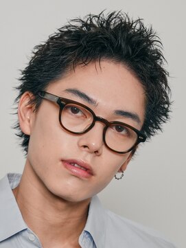 フィフス 原宿(fifth) 原宿ツイストスパイラルパーマメンズカットスパイキーショート