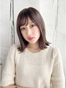 ラピス 銀座 blue店(Lapis) 【月1メンテ】白髪染めリタッチでも透明感カラー」